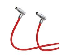 Alvin's Cables Cavo di alimentazione ad angolo retto a 2 pin per Teradek Bond Z CAM E2, per ARRI Alexa, ultra morbido, 45 cm