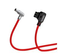 Alvin's Cables Cavo di alimentazione ad angolo retto da 2 pin maschio a D-Tap per Teradek SmallHD Z-CAM Blackmagic Pyxis, 45cm|18pollici, Ultra Soft & Flexible