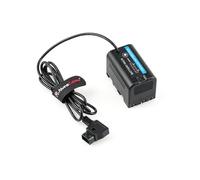 Alvin's Cables Cavo di alimentazione batteria fittizio BP-U30 completamente decodificato a D-Tap per fotocamere Blackmagic PYXIS 6K/12K, Sony PXW-Z200 e HXR-NX800, lunghezza 3,9 piedi