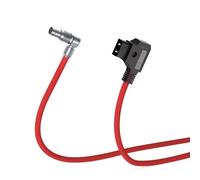 Alvin's Cables Cavo di alimentazione ultra morbido per fotocamera RED Komodo 6K, girevole ad angolo retto, presa a 2 poli su D-Tap, 80 cm