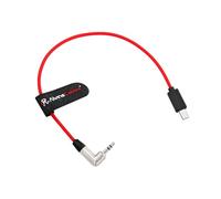 Alvin's Cables Cavo di codice temporale Tentacolo per fotocamere Sony FX3 | FX30 | A7S3 | A1, cavo ultra flessibile da 3,5 mm TRS a Micro USB per Tentacle Sync E, 35 cm|13,8 pollici