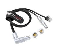 Alvin's Cables Cavo di controllo per ARRI ETH 10 PIN RESSURA RESSURA RATABILE PER RJ45 e cavo di alimentazione 24 V maschio a 2 pin per ARRI ALEXA Mini LF | Lf | Mini |Sxt|35 telecamera,teradek colr