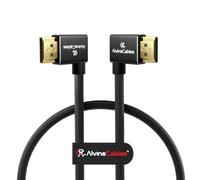 Alvin's Cables cavo HDMI 2.1 8K, 1 m, 48 Gbps ad alta velocità | 8K60/4K120, HDR, VRR, eARC; per Atomos Ninja V, Portkeys BM5, Canon, Z CAM, Sony FX/FS/A7SIII
