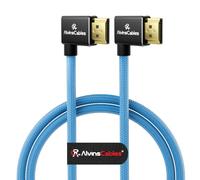 Alvin's Cables cavo HDMI 2.1 8K, 1 m, 48 Gbps ad alta velocità | 8K60/4K120, HDR, VRR, eARC; per Atomos Ninja V, Portkeys BM5, Canon, Z CAM, Sony FX/FS/A7SIII