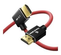 Alvin's Cables cavo HDMI 2.1 8K, 1 m, 48 Gbps ad alta velocità | 8K60/4K120, HDR, VRR, eARC; per Atomos Ninja V, Portkeys BM5, Canon, Z CAM, Sony FX/FS/A7SIII