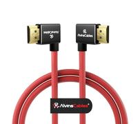 Alvin's Cables cavo HDMI 2.1 8K, 1 m, 48 Gbps ad alta velocità | 8K60/4K120, HDR, VRR, eARC; per Atomos Ninja V, Portkeys BM5, Canon, Z CAM, Sony FX/FS/A7SIII