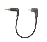 Alvin's Cables Cavo timecode per Sony FX3| FX30| A7S3| Fotocamera A1, cavo timecode con bloccaggio TRS da 3,5 mm a micro USB per generatore di codice temporale Deity TC-1 35 cm | 13,8 pollici