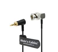 Alvin's Cables Cavo timecode TRS da 3,5 mm a BNC per Canon C70 per Sony F55 FX9, Zaxcom, Zoom F4 | F8| F8n da Deity Tentacle Sync Timecode Generator Box 50 cm | 19,7 pollici