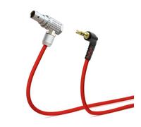 Alvin's Cables Cavo timecode ultra morbido per ARRI Alexa, dispositivi audio, sincronizzazione tentacolo 3,5 mm TRS a 5 pin cavo 50 cm