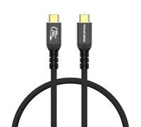 Alvin's Cables Cavo USB 4 1 piede, cavo USB-C a USB-C con trasferimento dati a 40 Gbps,Ricarica rapida PD 240 W Display 8K@60Hz,Compatibile con Thunderbolt 4/3,USB 3.0,per Macbook,certificato USB-If