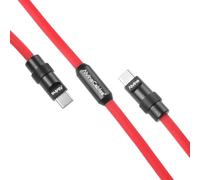 Alvin's Cables Cavo USB-C, cavo di ricarica rapida PD personalizzato con trasferimento dati per iPhone, iPad, Android, incisione Laser Testo personalizzato, Logo Ultra-Soft 3.3ft