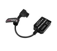 Alvin's Cables DTAP Type-C PD bidirezionale cavo di caricabatteri rapidi,adattatore di alimentazione ricarica rapida USB-C 100W batteria V-Mount Gold-Mount,telefono laptop fotocamera,24 cm|9.5 pollici