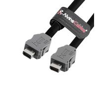 Alvin's Cables IX Industrial IX30G-A-10S-CV Cavo Ethernet Cat6a A-Key, cavo schermato IX a IX per sensore di automazione industriale Vision PLC PoE, catena di trascinamento ad alta flessibilità 50 cm|