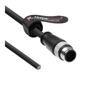 Alvin's Cables M12 A-CODE 17 pin maschio alimentazione Aperta Ethernet Cavo I/O Ethernet per moto Applicato Servo Motore,cavo schermato catena alto contenuto pesce per bus CAN,Ethernet/IP 49.2ft/15m