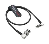 Alvin's Cables Micro BNC a BNC Cavo 12G-SDI ALTA VIDEO 4K Video Cavo coassiale, 75 ohm Ultra-soft per Blackmagic Video Assist 5 "Monitor, angolo retto 50cm | 19,7 pollici