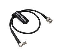 Alvin's Cables Micro-BNC Maschio Ad Alta Densità BNC Ad Angolo Retto a BNC Maschio 6G HD SDI Cavo Coassiale per Blackmagic-Video-Assist 75 Ohm 50cm