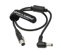Alvin's Cables Mini XLR 3 Pin Femmina a DC Angolo Retto Cavo per Atomos