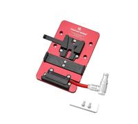 Alvin's Cables Piastra batteria V-Mount per DJI Ronin 4D, nero, 6 pin 1B DC-IN, staffa di montaggio, compatibile con DJI Ronin 4D