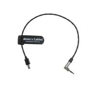 Alvin's Cables Tentacle - Cavo Timecode per fotocamera Sony FX3| FX30| A7S3| A1 da 3,5 mm TRS a Micro USB, cavo Timecode per Tentacle SYNC E Timecode Generator, 35 cm