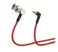 Alvin's Cables Tentacle Sync 3.5mm TRS a BNC Timcode cavo ultra morbido compatibile con Canon C70 C300 MK II C500 per Sony F55 FX9 FX6, Zaxcom, Zoom F4 F8 F8n F8n Pro 50cm