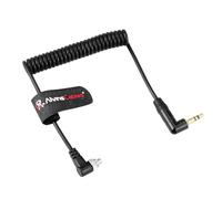 Alvin's Cables Tentacle timecode - Cavo per Lumix S1H, GH5S, GH6, GH7, 3,5 mm TRS per bloccare il cavo arrotolato PC per tentacolo Sync-e, traccia e barra del tempo