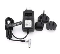 Alvin's Cables Teradek Cavo Convertitore Adattatore di Alimentazione ad Angolo Retto 2 Pin a AC Universale con Prese UK UK EU AU per Z Cam E2 ammiraglia Teradek Cube Hollyland Cosmo 600