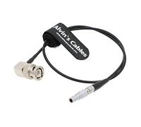 Alvin's Cables TIME CODE Cavo per Red Epic Scarlet BNC Maschio Angolo Retto a 4 Pin Maschio Cavo Adattatore d'ingresso 50CM
