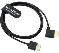 Alvin's Cables Ultra HD 8K HDMI 2.1 Cavo HDMI Dritto a Angolo Retto ad Alta Velocità per Atomos Ninja V Monitor, Z CAM E2, per Sony FS5 | FS7| A7S3 Fotocamere 1,5M/4,9 piedi