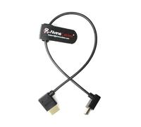 Alvin's Cables Z CAM E2 Cavo HDMI 2.0 a Forma di L per Portkeys BM5 Monitor (30CM, 90 gradi fino ad angolo retto verso il basso)