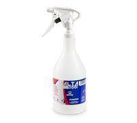 Alvirea | Spruzzatore Professionale 1 Litro Prodotti pulizia | Nebulizzatore ermetico getto regolabile, Molle Sfere Acciaio Inox, Spruzzino serbatoio graduato, Spray manuale Casa Giardino.