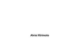 Alvisi Kirimoto. Ediz. italiana