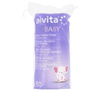 Alvita Maxi Dischetti Cotone, 80 Pezzi