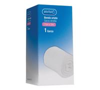 Alvita Benda In Garza Idrofila Orlata Puro Cotone 100% Misura 7cm X 5m, 1 Pezzo