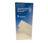 Alvita Medicazione con Garza Adesiva TNT 10cmx25cm