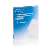 Alvita Medicazione con Garza Adesiva TNT 15cmx15cm
