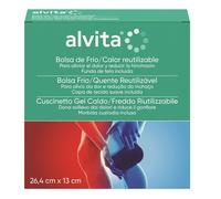 Alvita – Cuscinetto gel caldo/freddo riutilizzabile – 26,4 cm x 13 cm – 1 pezzo