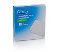 Alvita Garza Adesiva Sterile 10x10 cm 100 Pezzi