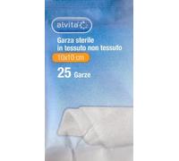 ALVITA GARZA TNT 10X10CM 25PZ