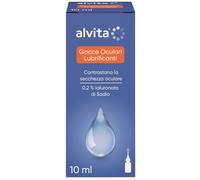 Alvita Gocce Oculari Lubrificanti 0,2% Ialuronato di Sodio, 10ml