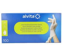 Alvita guanti lattice l 100pz