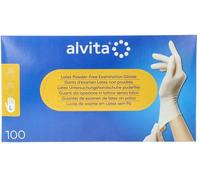 ALVITA GUANTI LATT S/TALCO L