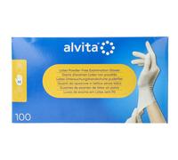 ALVITA GUANTI LATT S/TALCO M