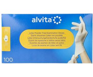 ALVITA GUANTI LATT S/TALCO M
