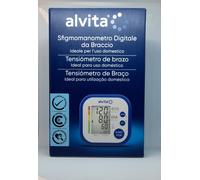 ALVITA misuratore di pressione Sfigmomanometro automatico da braccio