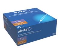 Alvita SIRINGA PER INFUSIONE E IRRIGAZIONE ALVITA 1 ML CON AGO 26 GAUGE 1 PEZZO