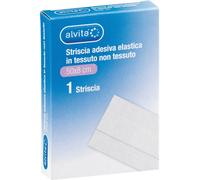 alvita Striscia Adesiva Elastica in Tessuto non Tessuto 50 x 8 cm 1 Pezzo