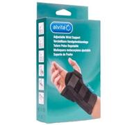 Alvita Tutore Polso Regolabile Colore Nero Taglia 2 (16-18 cm)