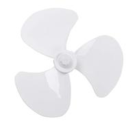 Alvivi Ventola in Plastica con 3/5 Pale per Ventilatore Fan Blade di Ricambio da 12/16 cm per Ventilatore a Piantana da Tavolo Lampada Accessorio per Ventilatore Bianco 16 pollici
