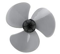 Alvivi Ventola in Plastica con 3/5 Pale per Ventilatore Fan Blade di Ricambio da 12/16 cm per Ventilatore a Piantana da Tavolo Lampada Accessorio per Ventilatore Grigio 12 pollici