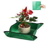 Alvorox Grande tappetino per rinvaso per piante da interno, vassoio portatile per il controllo dello sporco e il trapianto di giardinaggio, regali per gli amanti delle piante (100 x 100 cm)